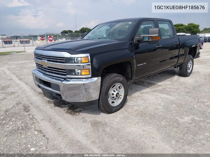CHEVROLET SILVERADO 2017, VIN 1GC1KUEG8HF185676