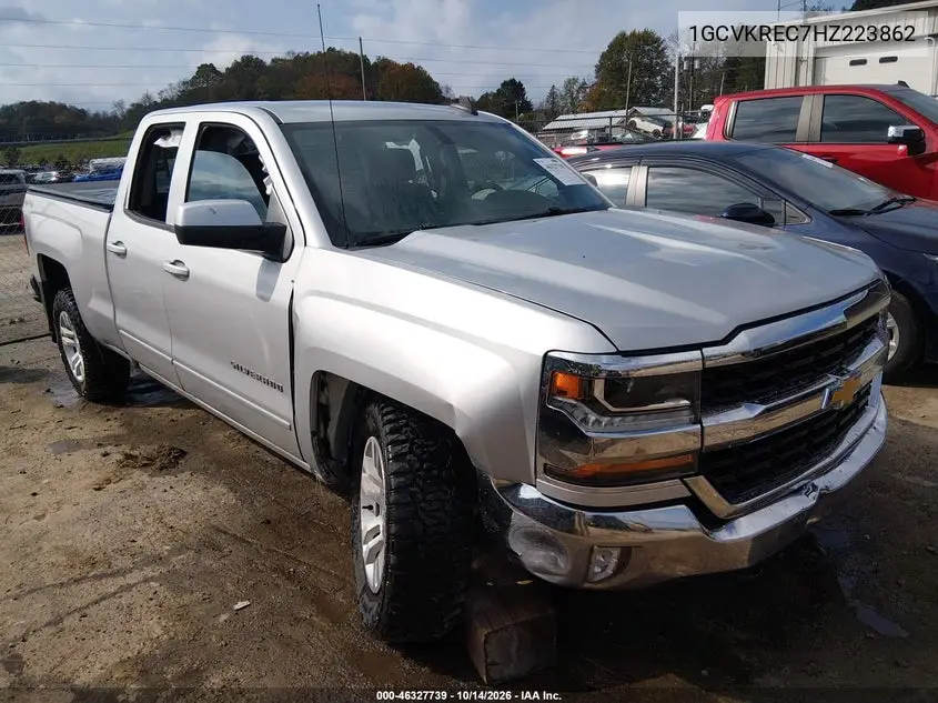 CHEVROLET SILVERADO 2017, VIN 1GCVKREC7HZ223862