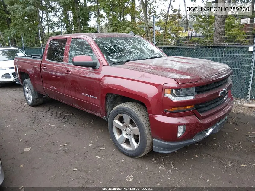CHEVROLET SILVERADO 2017, VIN 3GCUKREC2HG289330