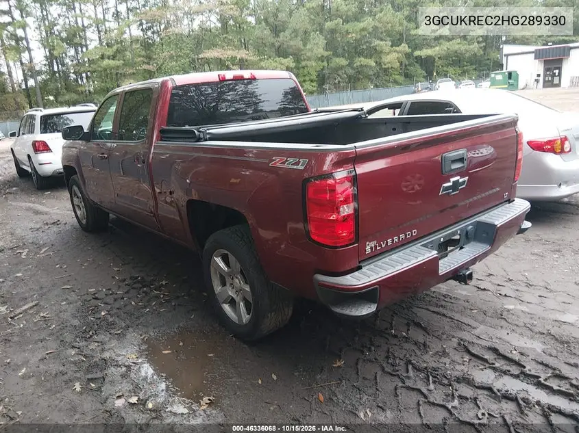 2017 CHEVROLET SILVERADO VIN 3GCUKREC2HG289330 — фото 3