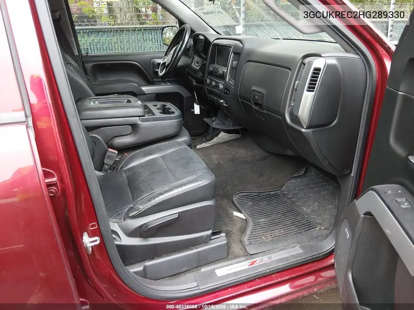 2017 CHEVROLET SILVERADO VIN 3GCUKREC2HG289330 — фото 5