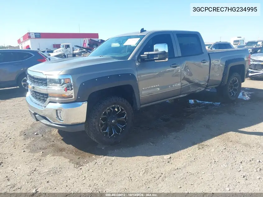 2017 CHEVROLET SILVERADO VIN 3GCPCREC7HG234995 — фото 2