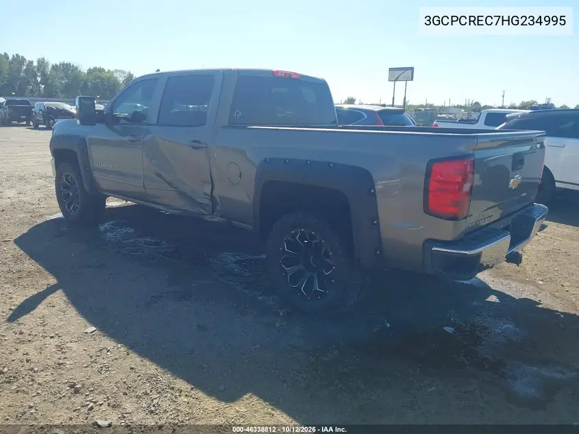 2017 CHEVROLET SILVERADO VIN 3GCPCREC7HG234995 — фото 3