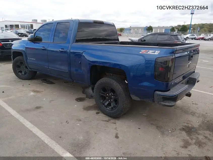 2017 CHEVROLET SILVERADO VIN 1GCVKREC2HZ372664 — фото 3