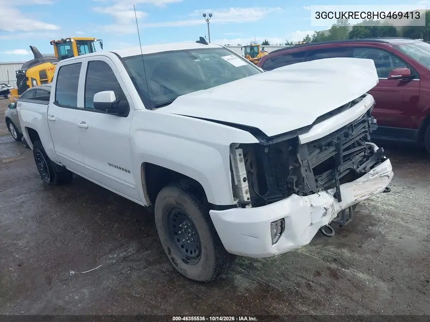 CHEVROLET SILVERADO 2017, VIN 3GCUKREC8HG469413