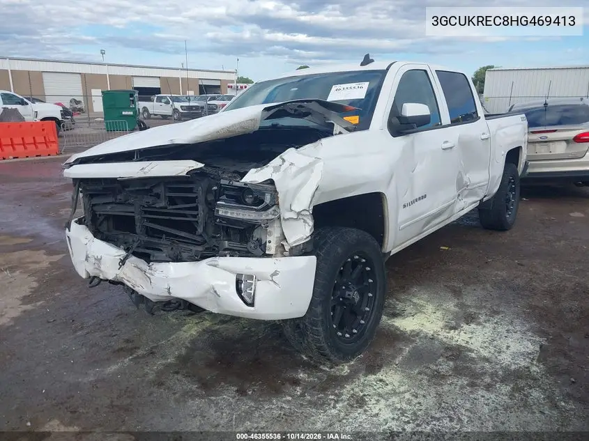 2017 CHEVROLET SILVERADO VIN 3GCUKREC8HG469413 — фото 2