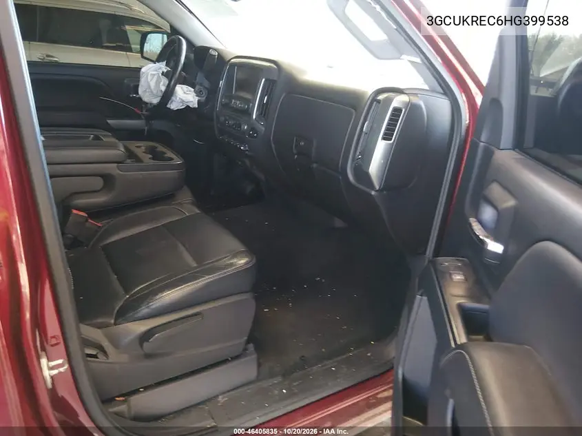 2017 CHEVROLET SILVERADO VIN 3GCUKREC6HG399538 — фото 5