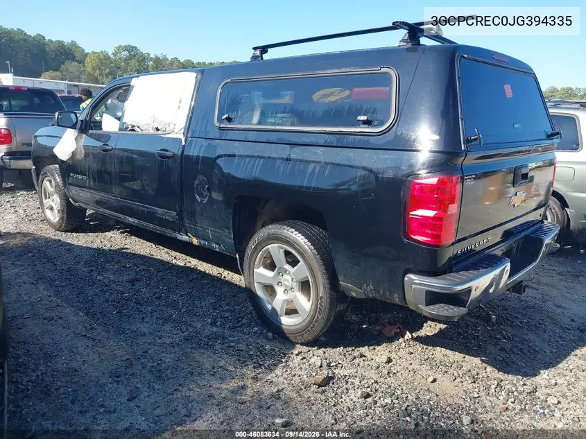 2018 CHEVROLET SILVERADO VIN 3GCPCREC0JG394335 — фото 3