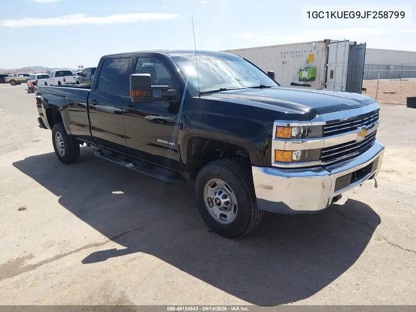 CHEVROLET SILVERADO 2018, VIN 1GC1KUEG9JF258799