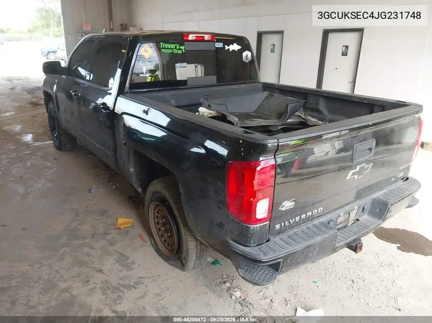 2018 CHEVROLET SILVERADO VIN 3GCUKSEC4JG231748 — фото 3