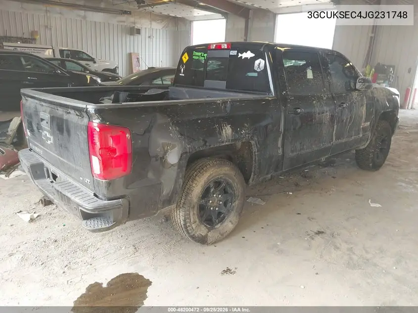 2018 CHEVROLET SILVERADO VIN 3GCUKSEC4JG231748 — фото 4