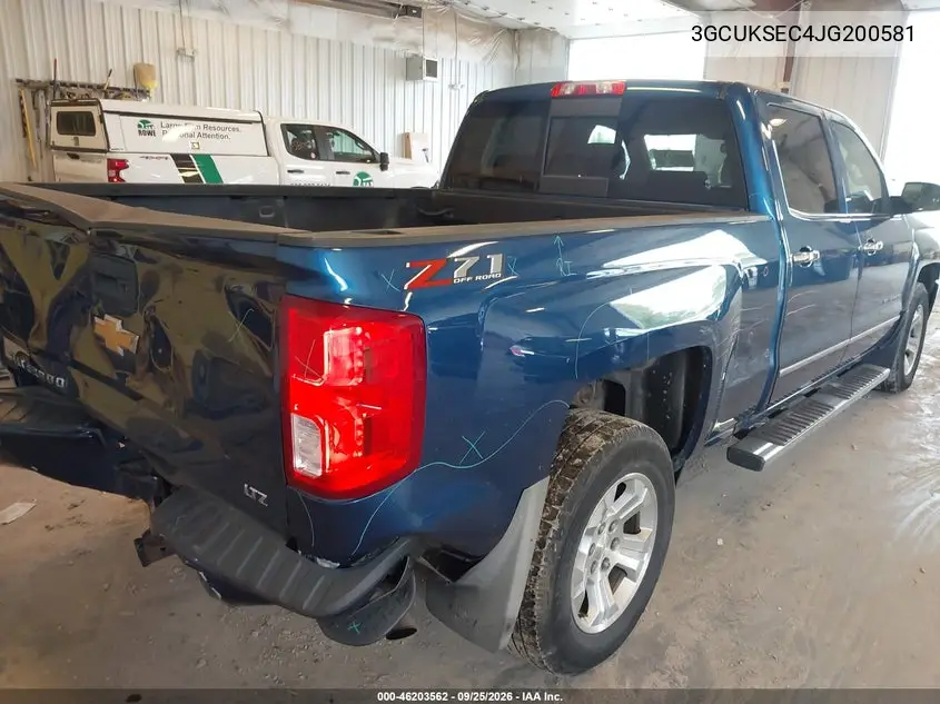 2018 CHEVROLET SILVERADO VIN 3GCUKSEC4JG200581 — фото 4