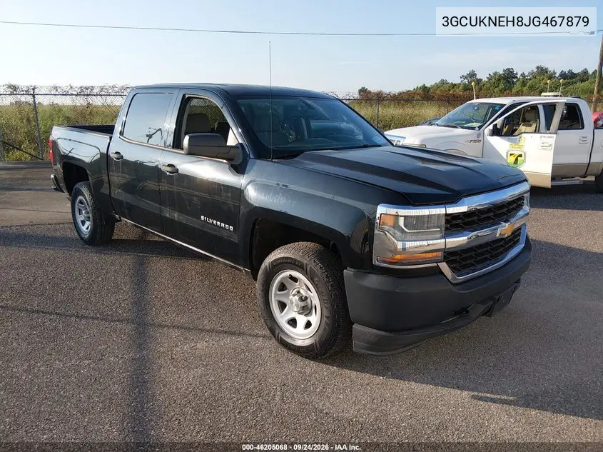 CHEVROLET SILVERADO 2018, VIN 3GCUKNEH8JG467879