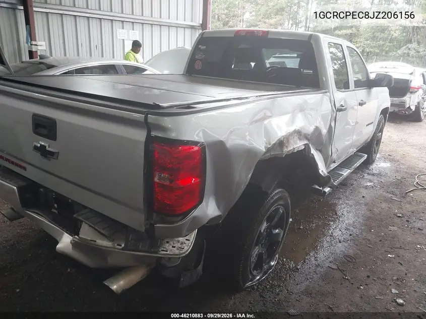 2018 CHEVROLET SILVERADO VIN 1GCRCPEC8JZ206156 — фото 4