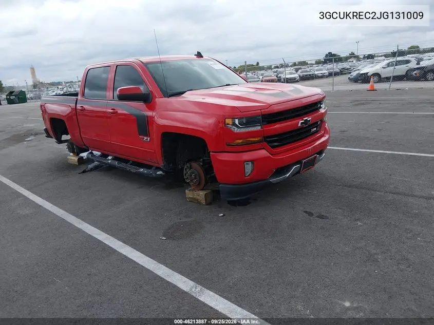 CHEVROLET SILVERADO 2018, VIN 3GCUKREC2JG131009