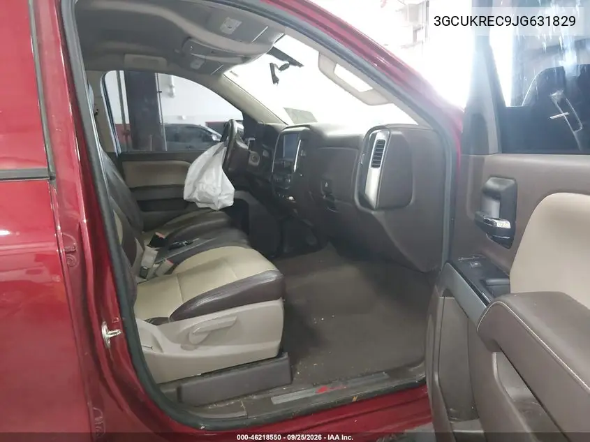 2018 CHEVROLET SILVERADO VIN 3GCUKREC9JG631829 — фото 5