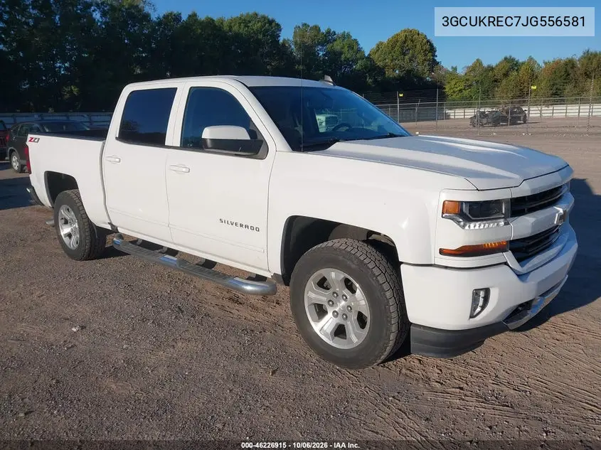 CHEVROLET SILVERADO 2018, VIN 3GCUKREC7JG556581