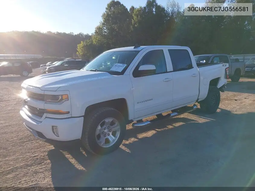 2018 CHEVROLET SILVERADO VIN 3GCUKREC7JG556581 — фото 2