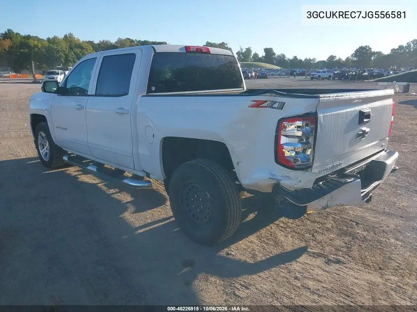 2018 CHEVROLET SILVERADO VIN 3GCUKREC7JG556581 — фото 3