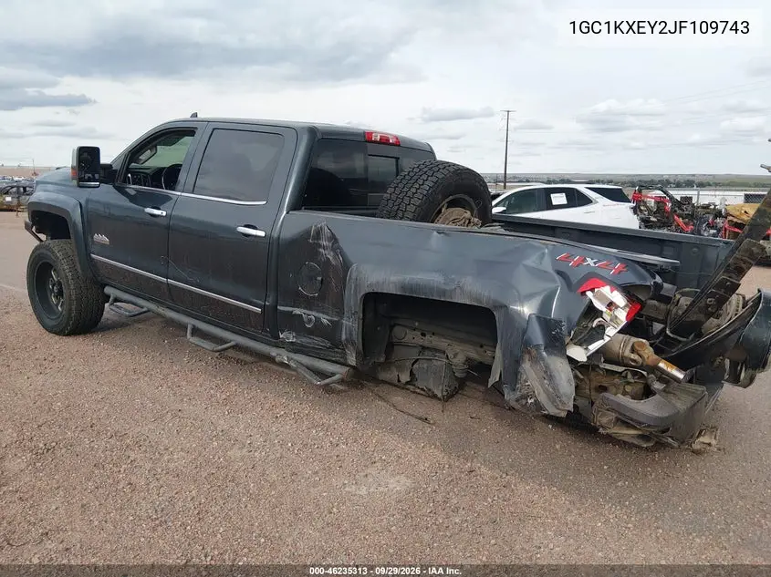 2018 CHEVROLET SILVERADO VIN 1GC1KXEY2JF109743 — фото 3