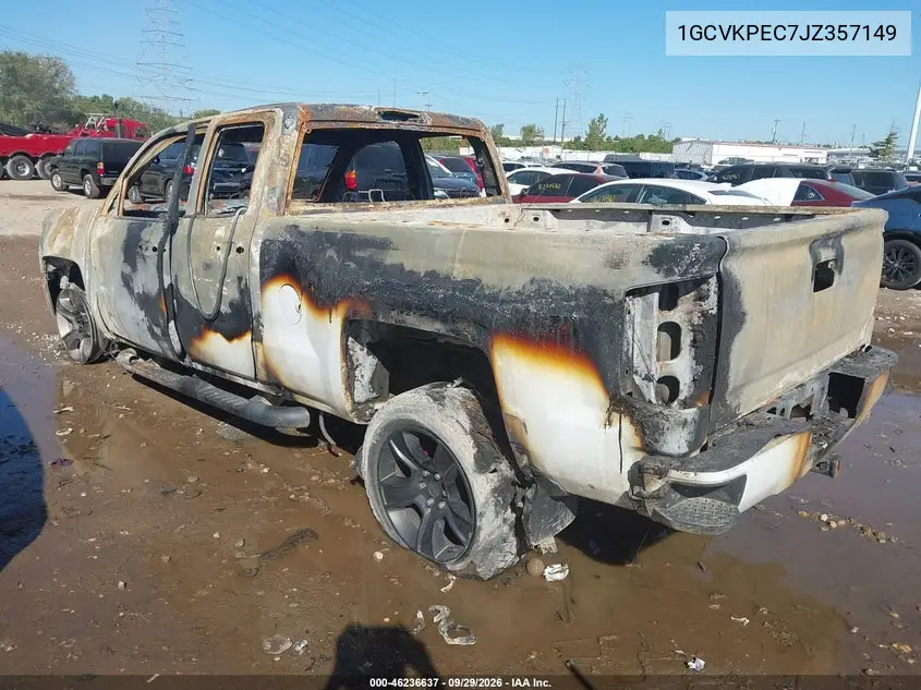 2018 CHEVROLET SILVERADO VIN 1GCVKPEC7JZ357149 — фото 3