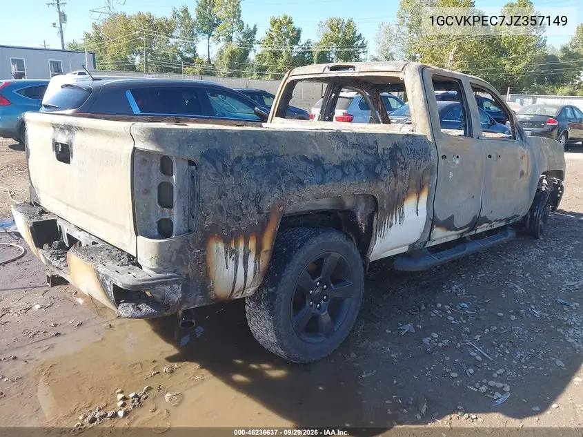 2018 CHEVROLET SILVERADO VIN 1GCVKPEC7JZ357149 — фото 4