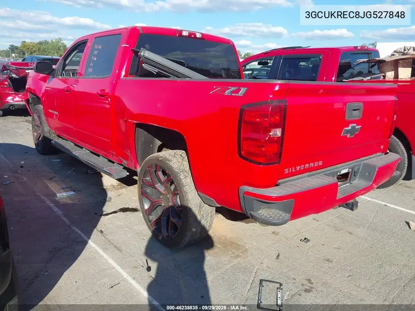 2018 CHEVROLET SILVERADO VIN 3GCUKREC8JG527848 — фото 3