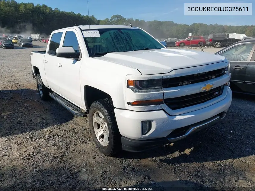 CHEVROLET SILVERADO 2018, VIN 3GCUKREC8JG325611