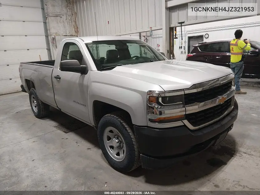 CHEVROLET SILVERADO 2018, VIN 1GCNKNEH4JZ321953