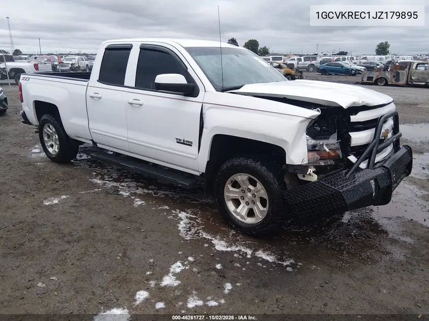 CHEVROLET SILVERADO 2018, VIN 1GCVKREC1JZ179895