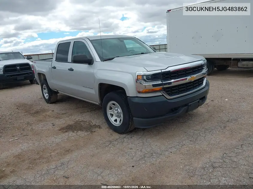 CHEVROLET SILVERADO 2018, VIN 3GCUKNEH5JG483862
