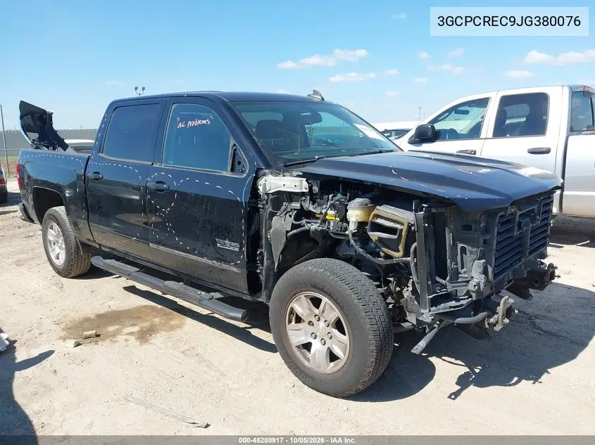 CHEVROLET SILVERADO 2018, VIN 3GCPCREC9JG380076