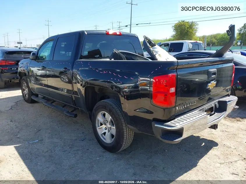 2018 CHEVROLET SILVERADO VIN 3GCPCREC9JG380076 — фото 3