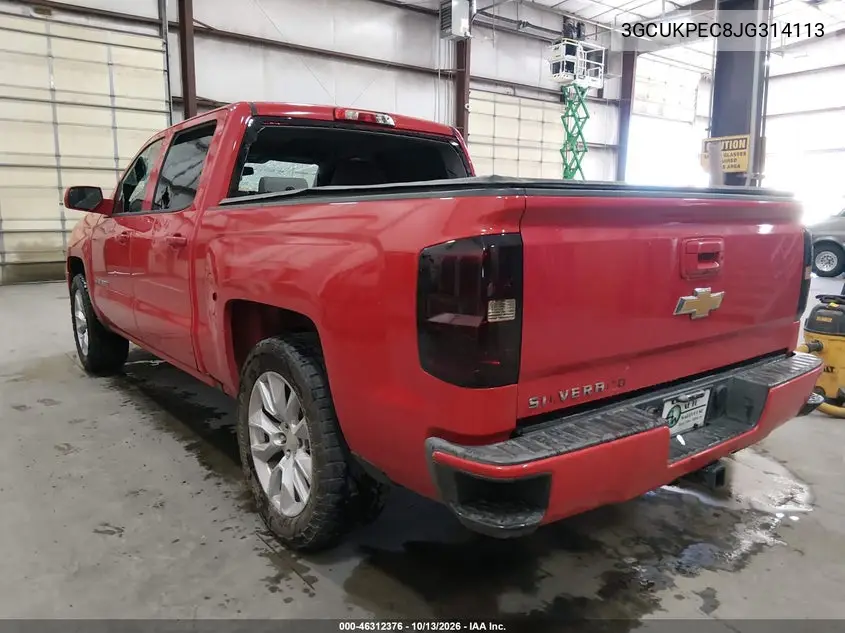 2018 CHEVROLET SILVERADO VIN 3GCUKPEC8JG314113 — фото 3