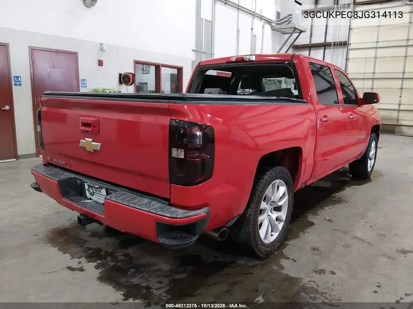 2018 CHEVROLET SILVERADO VIN 3GCUKPEC8JG314113 — фото 4