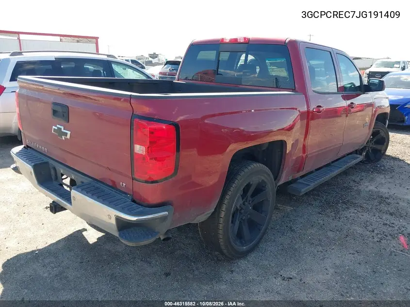 2018 CHEVROLET SILVERADO VIN 3GCPCREC7JG191409 — фото 4