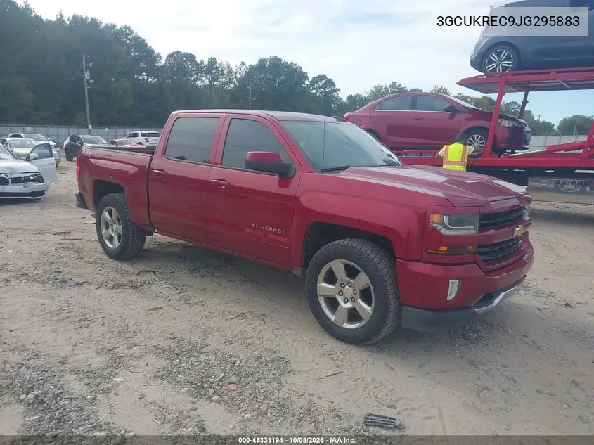 CHEVROLET SILVERADO 2018, VIN 3GCUKREC9JG295883