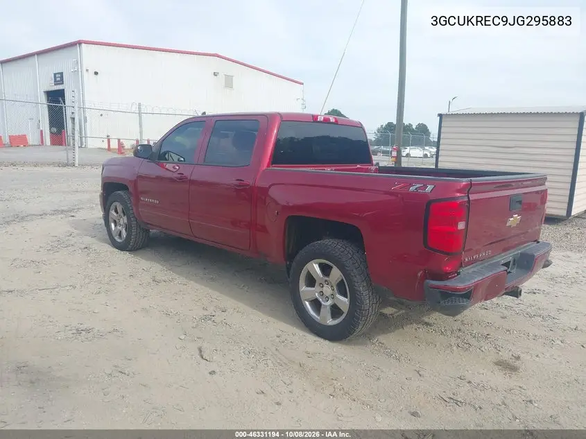2018 CHEVROLET SILVERADO VIN 3GCUKREC9JG295883 — фото 3