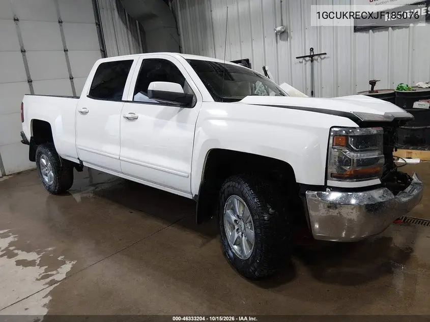 CHEVROLET SILVERADO 2018, VIN 1GCUKRECXJF185076