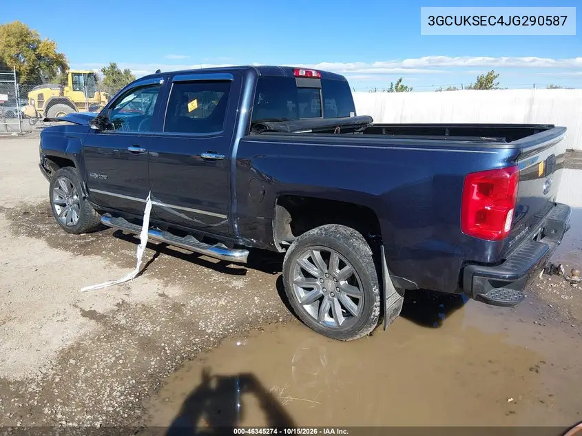2018 CHEVROLET SILVERADO VIN 3GCUKSEC4JG290587 — фото 3