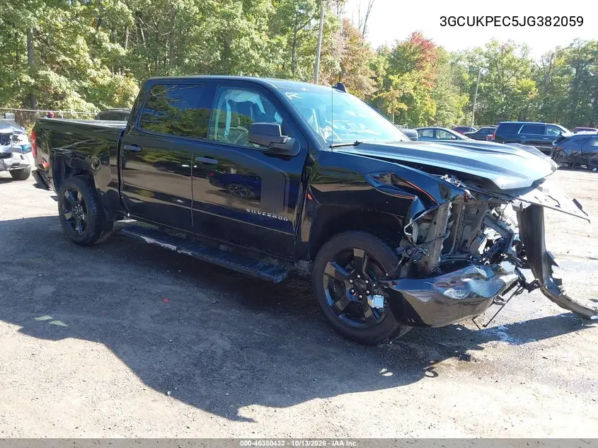 CHEVROLET SILVERADO 2018, VIN 3GCUKPEC5JG382059