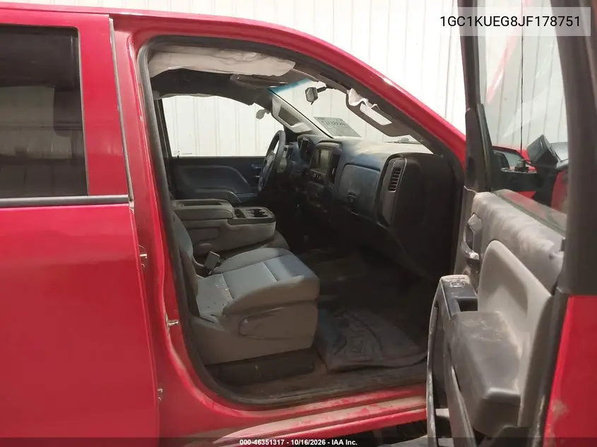 2018 CHEVROLET SILVERADO VIN 1GC1KUEG8JF178751 — фото 5