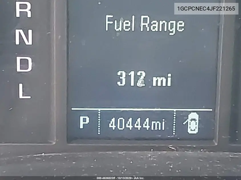 2018 CHEVROLET SILVERADO VIN 1GCPCNEC4JF221265 — фото 17