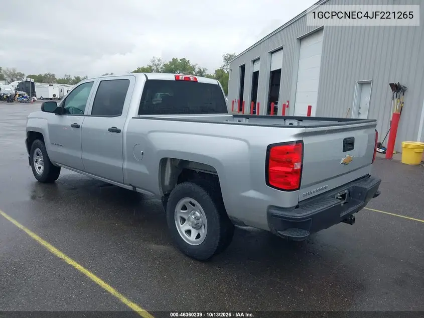 2018 CHEVROLET SILVERADO VIN 1GCPCNEC4JF221265 — фото 3