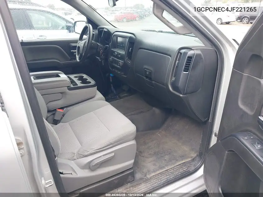 2018 CHEVROLET SILVERADO VIN 1GCPCNEC4JF221265 — фото 5