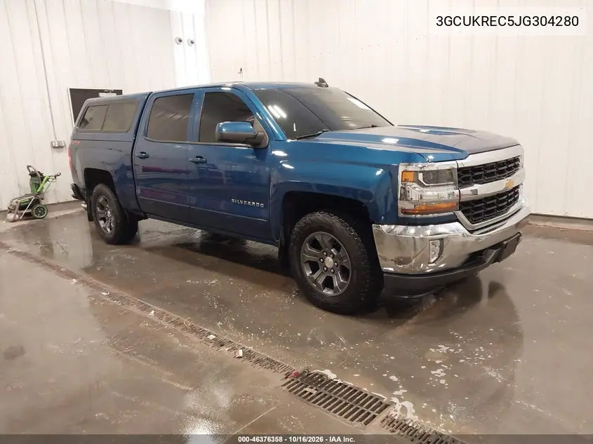 CHEVROLET SILVERADO 2018, VIN 3GCUKREC5JG304280