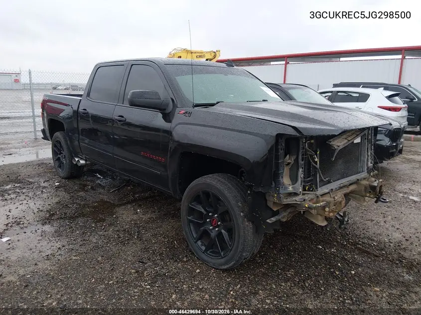 CHEVROLET SILVERADO 2018, VIN 3GCUKREC5JG298500