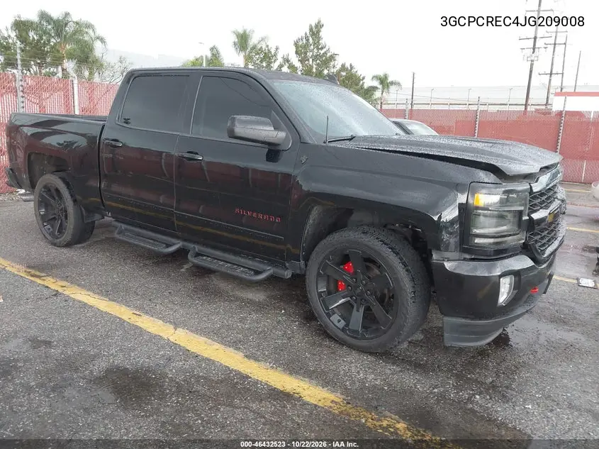 CHEVROLET SILVERADO 2018, VIN 3GCPCREC4JG209008