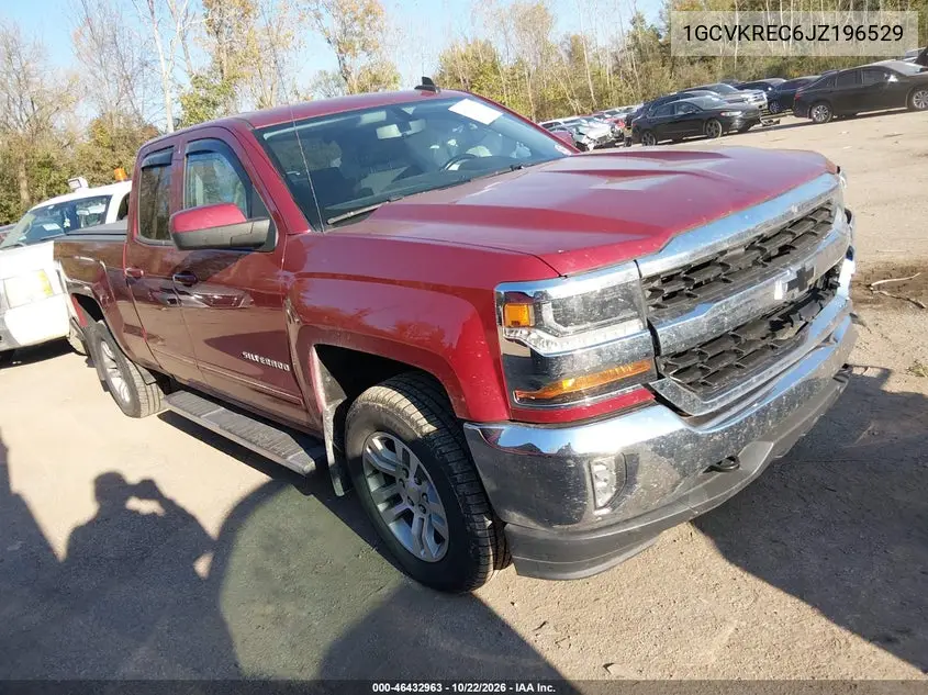 CHEVROLET SILVERADO 2018, VIN 1GCVKREC6JZ196529