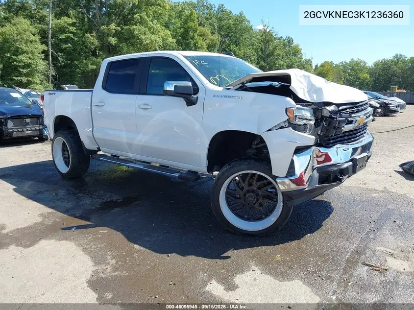 CHEVROLET SILVERADO 2019, VIN 1GCPYDEK0KZ384529
